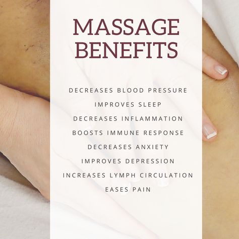 Massage Health Benefits, Benefit Of Massage, Benefits Of Massage Therapy Quotes, Did You Know Massage Facts, Body Massage Benefits, Massage Therapy Benefits, Massage Posts For Instagram, Massage Therapy Posts, Massage Benefits Facts