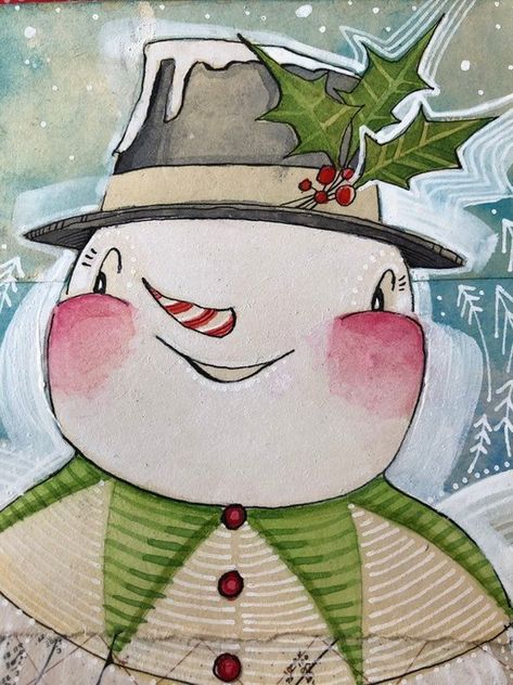 Cori Dantini, Macrame Craft Ideas, Christmas Whimsical, Whimsical Birds, White Page, Richard Scarry, Art Angel, Snow Much Fun, Whimsical Watercolor