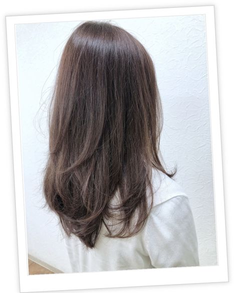 Straight Layered Haircuts Medium, Formal Hairstyles For Mid Length Hair, Soft Layers Mid Length Hair, Medium Soft Layered Hair, Long Medium Haircut, Mid Length Brown Hair With Layers, Korean Layered Haircut, Soft Layers Medium Hair, Soft Layered Haircut