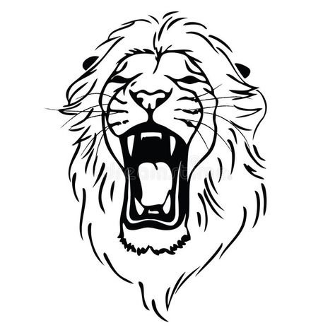 Lion Head Drawing, Simple Lion Tattoo, Lion Drawing Simple, Cub Tattoo, Lion Face Drawing, Lion Sketch, Lion Coloring Pages, Lion Head Tattoos, Tattoo Pictures