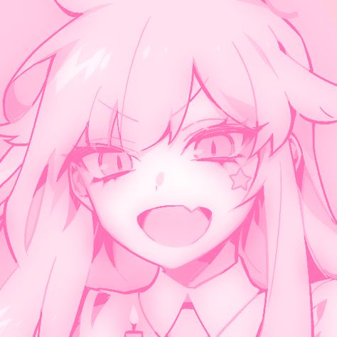 Cute Pink Anime, Pink Anime Icon, Pink Pfps, Profile Discord, Cute Emotes, Baby Anime, Space Anime, Anime Kitten, Kitten Cute