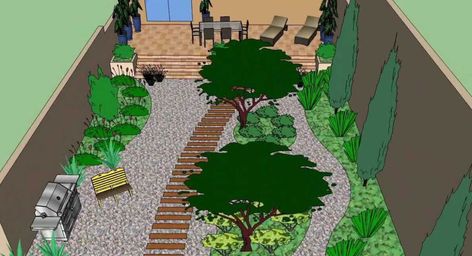 Free Landscape Design Software, Garden Design Software, Free Landscape Design, Simple Garden Designs, Landscape Design Software, Oxalis Triangularis, Sketchup Free, Patio Plans, Landscaping Software