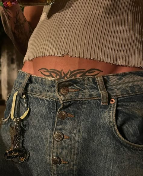 Male Waist Tattoo, Men’s Waist Tattoo, Tramp Stamp Men, Abdomen Tattoo Men, Men’s Abdomen Tattoo, Men’s Tramp Stamp, Male Tramp Stamp, Cybersigilism Stomach Tattoo, V Line Tattoos For Guys