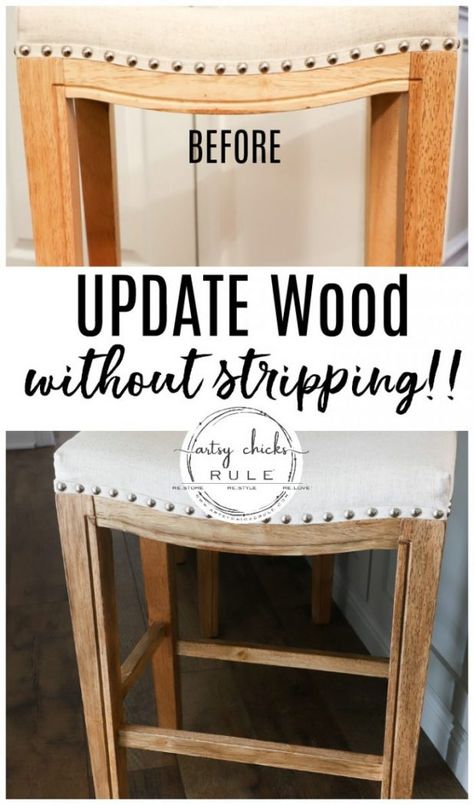 How To Restain Wood, Restaining Wood Furniture, Dusting Spray, Thrifty Decor, Furniture Refinishing, Furniture Redo, Oak Furniture, Furniture Painting, Furniture Restoration