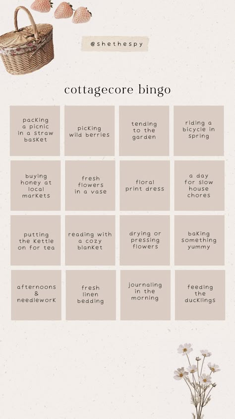 Instagram Story Template Game Quiz Bingo @shethespy She The Spy