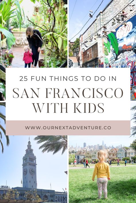 San Francisco With Kids, San Francisco Itinerary, San Francisco Vacation, San Fransico, Discovery Museum, Area Activities, To Do In San Francisco, Travel Secrets, Muir Woods