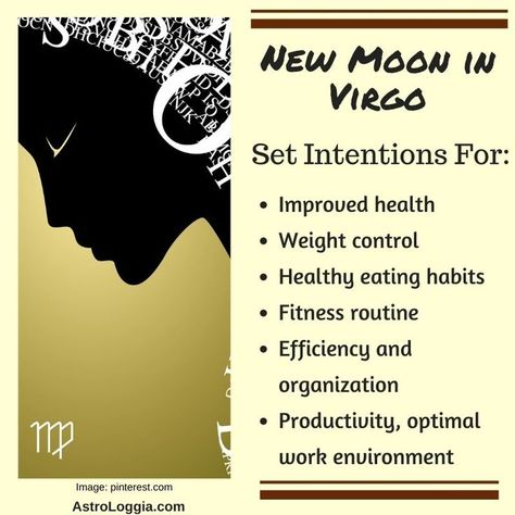 New Moon Virgo, Royal Witch, Virgo New Moon, Full Moon In Virgo, New Moon In Virgo, New Moon Intentions, Moon Intentions, Astrology Quotes, Journal Activities