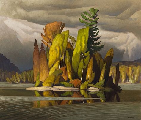 A.j. Casson Paintings, A J Casson, Canadian Landscape Painting, Canadian Landscape, Group Of Seven Artists, Group Of Seven Paintings, Group Of Seven, Canadian Painters, Arte Peculiar