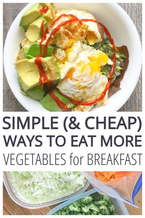 Veggie Cleanse, Breakfast Veggies, Veggies Breakfast, Vegetables For Breakfast, Veggies For Breakfast, Leftover Breakfast, Eat More Veggies, Eat More Vegetables, Breakfast Vegetables