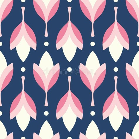 Floral Pattern Design. Pretty Vector Seamless Repeat of Fuchsia Flowers Stock Vector - Illustration of plant, pretty: 207298851 Navy Duvet Cover, Geometric Layout, Navy Duvet, Fabric Patterns Prints, Layout Illustration, Fuchsia Flowers, Floral Pattern Design, Textile Pattern Design, Floral Prints Pattern