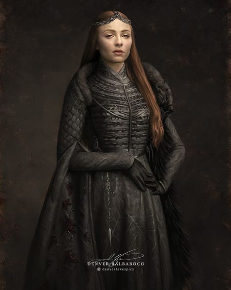 Game of Thrones Fanart on Instagram: “Sansa, of House Stark The Queen in the North by @denvertakespics ° ° ° #gameofthrones #sansastark #sophieturner #thequeeninthenorth…” Sansa Cosplay, Sansa Stark Queen, Queen In The North, Game Of Thrones Sansa, Game Of Thrones Facts, Game Of Thrones Costumes, Game Of Thrones Quotes, The North Remembers, Game Of Thrones Funny