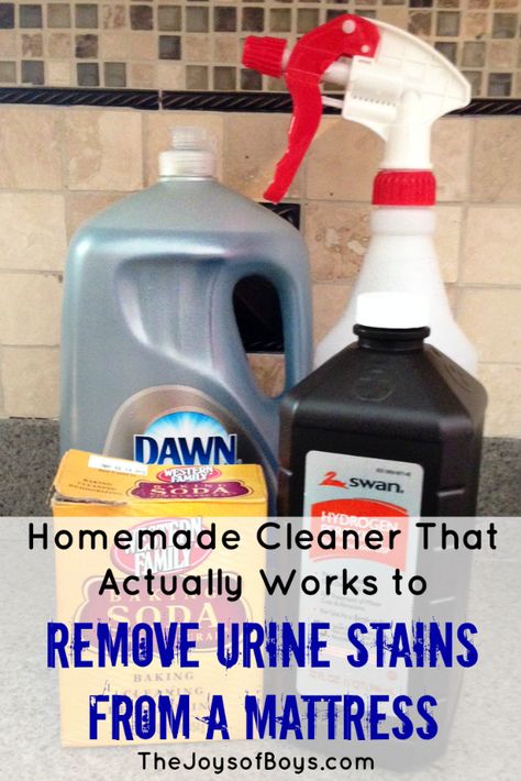 The Simplest Way to Remove Urine Stains from a Mattress Clean Mattress Stains, Clean Mattress, Urine Remover, Mattress Cleaner, Pee Stains, Homemade Cleaner, Mattress Stains, Homemade Toilet Cleaner, Clean Baking Pans