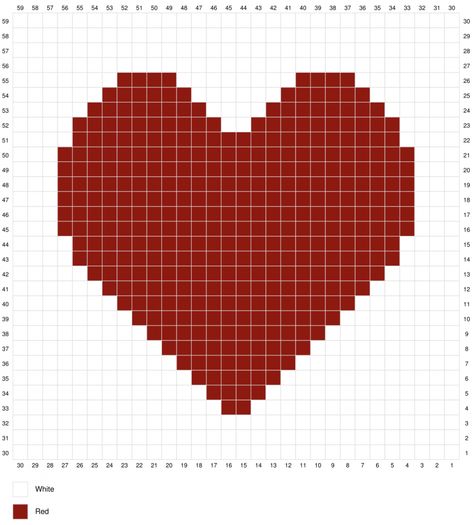 Heart C2c Crochet Pattern, Heart Pixel Pattern, Crochet Heart Pillow, Sherpa Pillow, Heart Crochet Pattern, Crochet Bedsheets, Knitted Heart Pattern, Valentine Crochet, Crochet Pillow Patterns Free