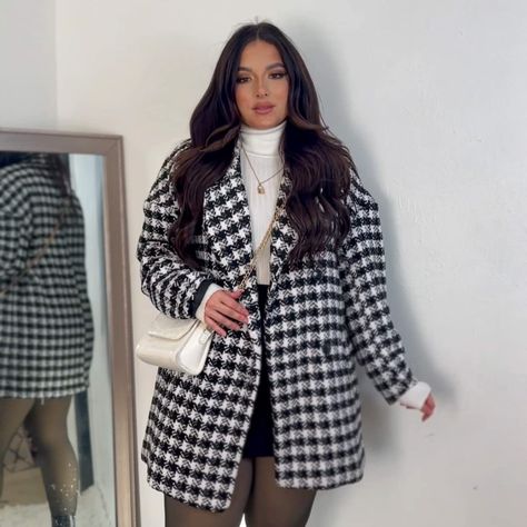 Curvy Winter Outfits, Winter Mode Outfits, Outfits Gorditas, Plus Size Winter Outfits, Plus Size Fall Outfit, Look Plus Size, Plus Size Kleidung, Curvy Girl Outfits, Curvy Girl Fashion