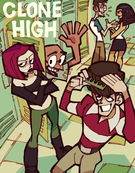 Jfk Clone High, The Noodle, Clone High, The Kennedys, High Art, Art Style Inspiration, Funky Art, Cartoon Art Styles, Pretty Art