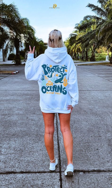 Hoodie Beach Pictures, Beach Hoodie In Vsco Style, Beach Hoodie Sweatshirt With Graphic Print, Protect Our Oceans Hoodie, Surf Sweatshirt, Relaxed Fit Graphic Print Beach Hoodie, Respect The Locals, Vsco Hoodie, Sweater Diy