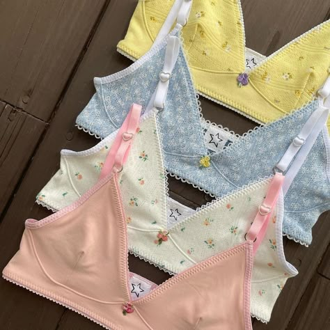 Using Fabric Scraps, Cute Sleepwear, Cute Bras, Cute Lazy Day Outfits, Cute Lingerie, Lazy Day Outfits, Cute Pajamas, How To Make Clothes, Pretty Lingerie