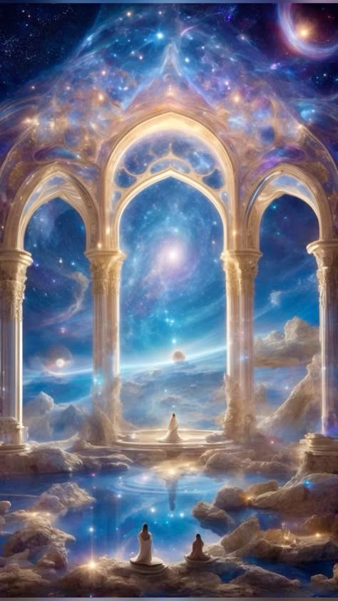 Visionary Art Spiritual Consciousness, Astral Projection Art, Cosmic Spirituality, Cosmic Art Universe, Astral World, Cosmic Being, Cosmic Magic, Cosmic Universe, Beautiful Universe