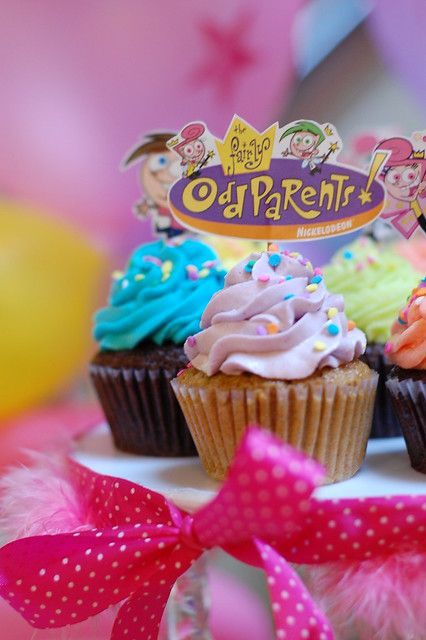 Fairly Odd Parents Birthday Party, Nickelodeon Birthday Party, Fairy God Parents, Fairy Oddparents, 3rd Birthday Party For Girls, Juegos Baby Shower, Ideas Para Baby Shower, Summoning Circle, Fairly Oddparents