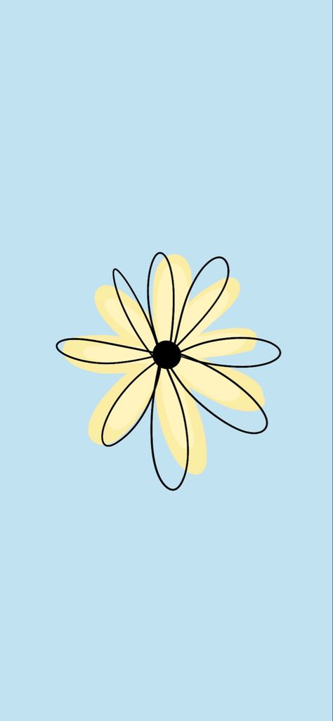 Blue Sunflower Wallpaper, Sunflower Wallpaper Aesthetic, Disney Phone Backgrounds, Mac Wallpapers, Sunflower Drawing, Pen Wraps, Polaroid Frame, Sunflower Wallpaper, Flower Iphone Wallpaper