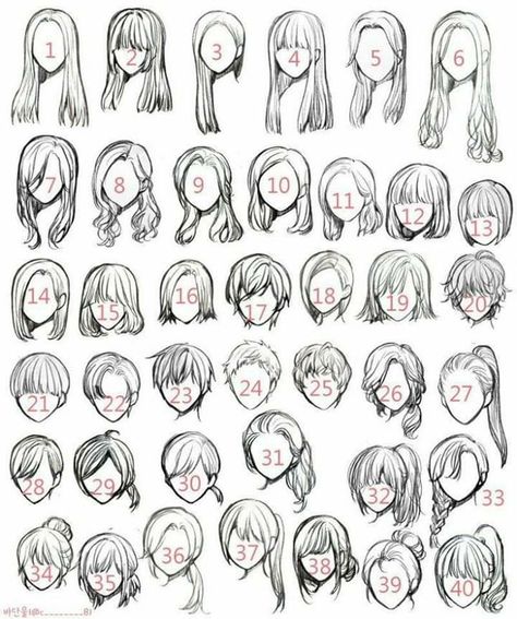 Girl Hair Drawing, How To Draw Anime, Pelo Anime, Drawing Hair Tutorial, Manga Hair, Drawing Eyes, Drawing Hair, Hair Sketch, Draw Anime