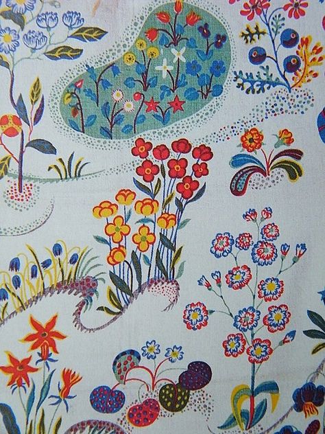 Josef Frank Fabric, Joseph Frank, Josef Frank, Outdoors Tattoo, Print And Pattern, Flickr Photos, Textile Pattern, Pattern Play, Print Inspiration