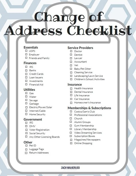 Change Of Address Checklist, Tips For Moving Out, Moving List, Moving House Tips, First Apartment Tips, Moving Hacks Packing, Moving Help, Moving Hacks, Buying First Home