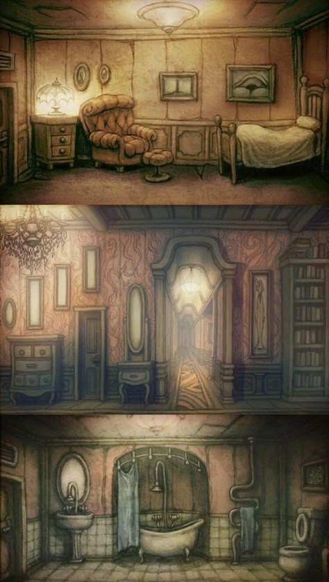 Concept Art Horror, Basement Drawing, Horror Game Concept Art, Little Nightmares Concept Art, Little Nightmares Aesthetic, Little Nightmares, Nightmares Art, Little Nightmares Fanart, Indie Horror