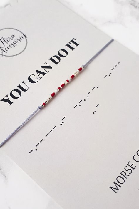 Morse Code Friendship Bracelet, Gift Ideas Minimalist, Secret Message Jewelry, Relationship Jewelry, Self Care Gift Ideas, Secret Message Bracelet, Morse Code Bracelets, Code Bracelets, String Jewelry