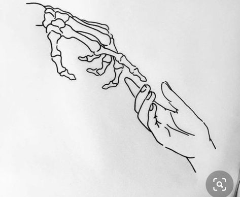 Reaching Skeleton Hand, Skeletons Holding Hands Drawing, How To Draw Skeleton Hands On Paper, Skull Hand Holding Heart Tattoo, Hang Loose Skeleton Hand Tattoo, Skeleton Memorial Tattoo, Skeleton Hands Reaching For Each Other, Skeleton Hand Reaching For Human Hand, Skeleton Reaching Out