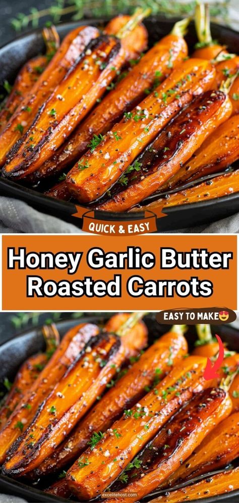 24-jun-2024 - If you’re searching for a side dish that’s as easy to make as it is delicious, look no further than these Honey Garlic Butter Roasted Carrots. This recipe
#Best_Roast_Carrots #Glaze_Carrots_Recipe #Good_Carrot_Recipes #Honey_Baked_Carrots_Recipe Honey Butter Carrots Recipe, Easy Baked Carrots, Easy Carrot Side Dish Recipe, Roasted Carrots Sweet, Best Carrots Recipe, Carrot Garlic Recipes, Roast Carrot Recipes, Best Roast Carrots, Glaze Carrots Recipe