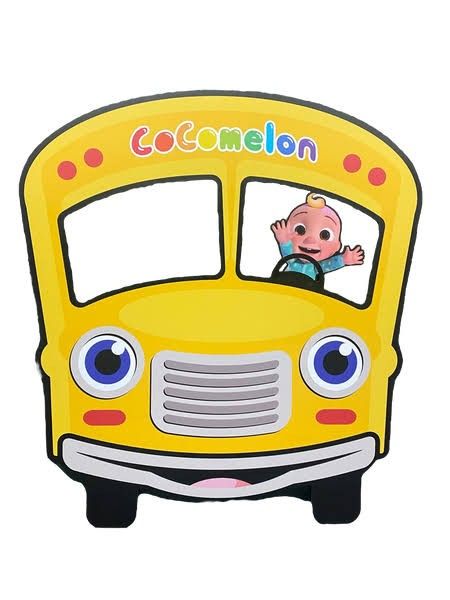 Cocomelon Bus, Printable Image, Animated Cartoons, Boy Shower, School Bus, Paper Bags, Printable Stickers, Baby Birthday, Themed Cakes