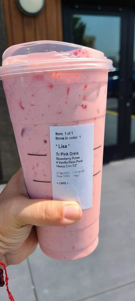 Starbucks Drinks To Try Pink Drink, Birthday Drinks Starbucks, Best Drinks From Starbucks, Starbucks Drinks Creamy, Starbucks Drinks And Prices, Nails For Nyc Trip, Starbucks Drinks 2024, Starbucks Secret Menu Drinks Valentines Day, Starbucks Recipes Pink Drink