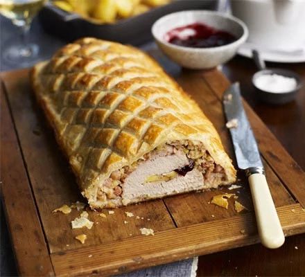 Turkey Wellington, Brie Cranberry, Turkey Cranberry, Cranberry Relish, Fruit Sauce, Bbc Good Food, Beef Wellington, Bbc Good Food Recipes, Christmas Cooking