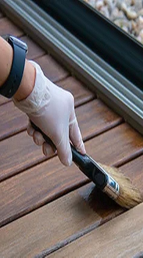 Green Deck Stain, Deck Stain Ideas Wood, How To Stain A Deck, Solid Stain Deck Colors, Grey Deck Stain, Staining A Deck, Deck Stain Ideas, Deck Stain And Sealer, Wood Deck Stain