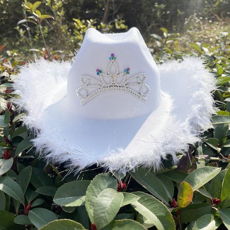 Smarter Shopping, Better Living! Aliexpress.com Preppy Cowgirl Hat, Cow Girl Hats, White Cowgirl Hat, Cowgirl Hats Western, Preppy Cowgirl, Pink Cowgirl Hat, White Cowboy Hat, Hat With Feather, Girl Hats