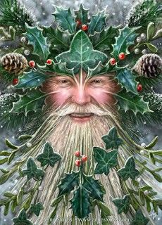 Traditions and Symbols of Yule. European culture and traditions . Winter Solstice Traditions, Yule Traditions, Origin Of Christmas, Pagan Christmas, Winter Solstice Celebration, Holly King, Nature Symbols, Natural Ornaments, Solstice Celebration