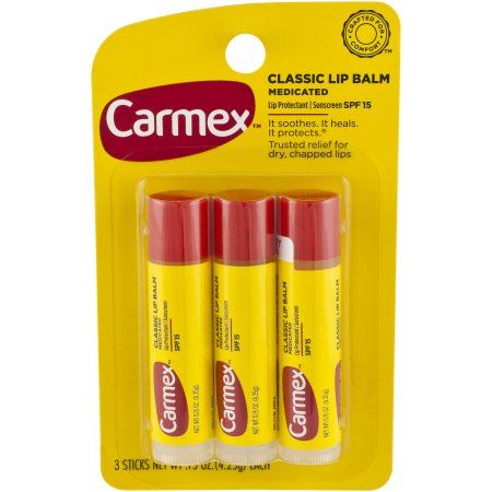 Carmex Lip Balm, Medicated Lip Balm, Lip Balm Spf, Lip Balm Stick, Spf Lip Balm, Lip Balm Collection, Soften Lips, Flavored Lip Balm, Lip Smackers