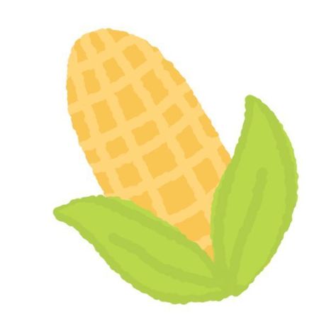 Corn Drawing, Flower Templates Printable, Fruit Icons, Fruits Drawing, Cocoppa Wallpaper, Cute Png, Doodle Icon, Iphone App Design, Korean Art