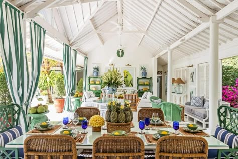 Hill Villa, Caribbean Homes, Bed Luxury, Palm Beach Style, Furniture Fabrics, Outdoor Patio Space, British Colonial Style, Tropical Home, Beach Shack