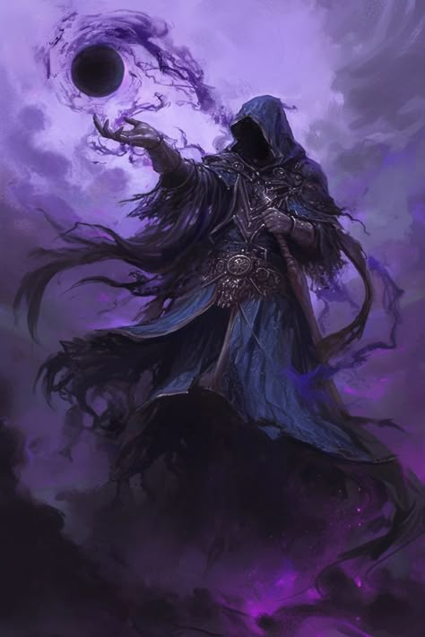 Dark Magic Design, Dark Sorcerer Male, Fantasy Mage Art, Necromancy Art, Lich Dnd, Dark Wizard Aesthetic, Dark Magic Art, Fantasy Necromancer, Necromancer Dnd