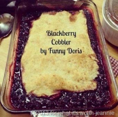 Old Fashioned Blackberry Cobbler, Cobbler Crust, Blackberry Dessert, Blackberry Cobbler Recipe, Cobbler Recipes Easy, Pineapple Pie, People Pleasers, Blackberry Recipes, Berry Cobbler