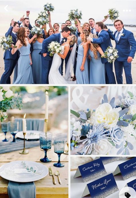 Blue On Blue Wedding Color Schemes, Navy Blue And Light Blue Wedding Theme, Dark Blue Light Blue Wedding, Placid Blue Wedding, Navy Blue And Sky Blue Wedding, Carolina Blue Wedding Colors, Navy And Sky Blue Wedding, Navy Blue Light Blue Wedding, Dark And Light Blue Wedding