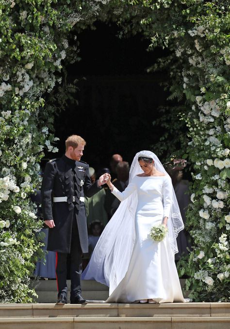 Royal wedding photos | House & Garden Harry Meghan Wedding, Estilo Meghan Markle, Meghan Wedding, Harry And Meghan Wedding, Meghan Markle Wedding Dress, Wedding Outfits For Family Members, Harry Wedding, Tv Weddings, Meghan Markle Wedding