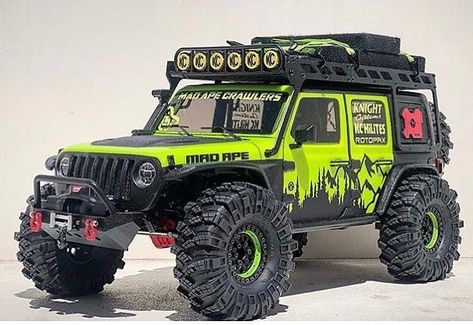 Knight Customs on Instagram: “Rc Jeep life. @mad.ape.crawlers representing. Thanks for all your awesome builds and using our parts. #jeep #jeeplife #rc #knightcustoms…” Thar Jeep, Rc Jeep, Mobil Rc, Off Road Trucks, Rc Off Road, Rc Cars And Trucks, Future Vehicles, Rc Car Parts, Custom Jeep