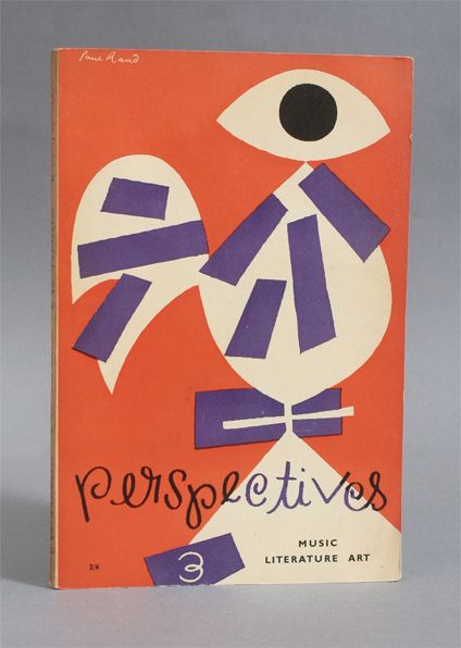 Paul Rand and Alvin Lustig Collab by Javier Garcia Design, via Flickr Magazine Collection, Best Book Covers, Paul Rand, Vintage Book Covers, Vintage Graphic Design, Literature Art, Cover Book, Modern Graphic Design, Book Cover Design