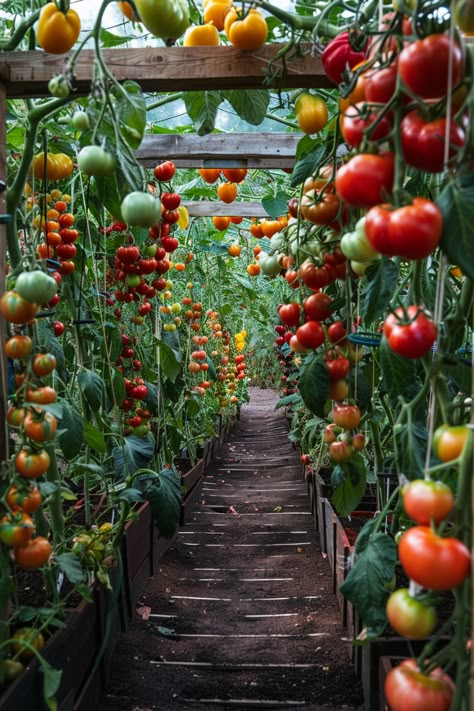 Farm fresh produce on your patio with these 44 ideas, providing guidance and inspiration for designing and maintaining a productive vegetable garden that thrives in the confined space of your small patio. #PatioFarming #FreshProduce #VegetableGarden Vegetables Garden Aesthetic, Vegetable Garden Uk, Greenhouse Plants Vegetables, Fruit And Vegetables Garden, Homestead Vegetable Garden, Best Soil For Vegetable Garden, Whimsical Vegetable Garden, Small Home Vegetable Garden, Patio Vegetable Garden Ideas