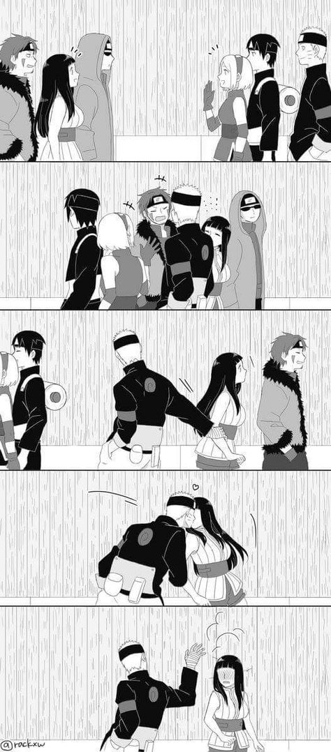 Que coisa mais fofa!!! Sakura X Naruto Fanart, Naruto Und Hinata, Naruto Uzumaki Manga, Naruto Rasengan, Naruto X Kakashi, Naruhina Comics, Naruto Mignon, Funny Naruto Memes, Comic Naruto