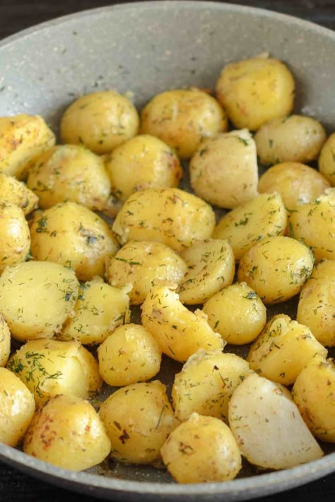 Canned Potatoes - IzzyCooking Potatoes And Corn Recipes, Whole Canned Potatoes Recipes, Recipes With Canned Potatoes, Canned Whole Potatoes Recipes, Can Potato Recipes, Canned Potatoes Recipes Side Dishes, Roasted Canned Potatoes, Recipe With Canned Potatoes, Canned Potato Recipes