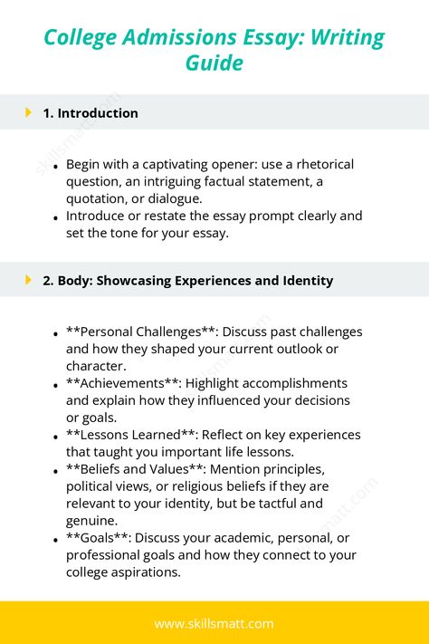 A practical guide to crafting compelling college admissions essays that highlight your experiences and aspirations.,
Need help with your essays/ paper? I offer professional writing services to boost your success. Visit our website for personalized assistance! Essay Ideas, Admission Essay, Application Essay, College Application Essay, Writing Guide, Admissions Essay, College Admissions, Professional Writing, College Application